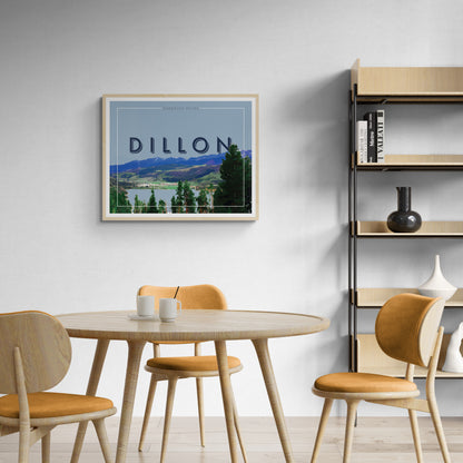 Dillon, Colorado - Sapphire Point, Wall Art, Print Only (No Frame)