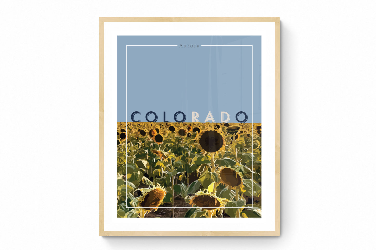 coloRADo - Aurora, Wall Art, Print Only (No Frame)