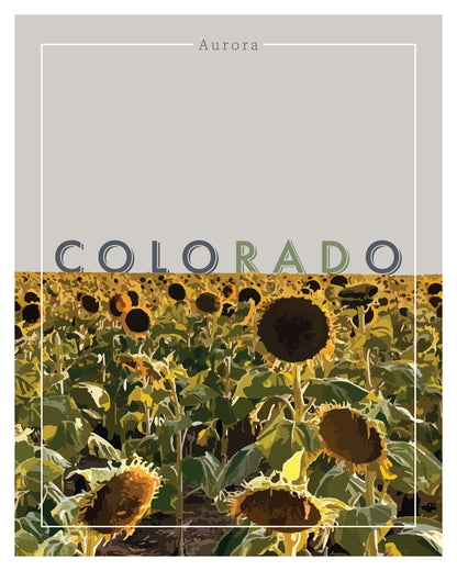 coloRADo - Aurora, Wall Art, Print Only (No Frame)