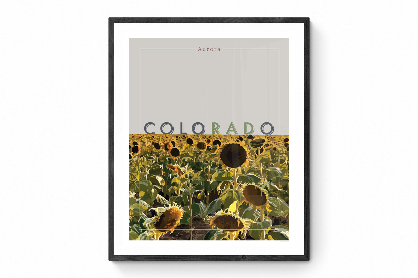 coloRADo - Aurora, Wall Art, Print Only (No Frame)