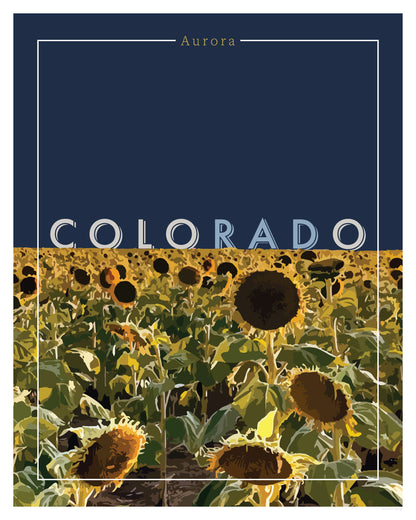 coloRADo - Aurora, Wall Art, Print Only (No Frame)