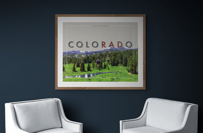 coloRADo - Breckenridge, Wall Art, Print Only (No Frame)
