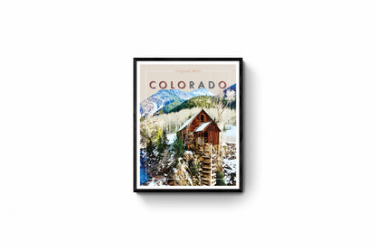 coloRADo - Crystal Mill, Wall Art, Print Only (No Frame)