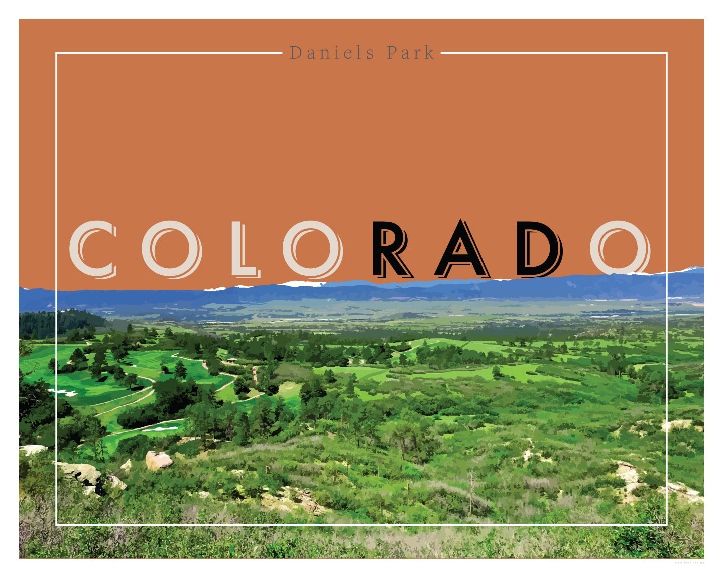 coloRADo - Daniels Park, Wall Art, Print Only (No Frame)