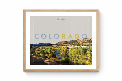 coloRADo - Durango, Wall Art, Print Only (No Frame)