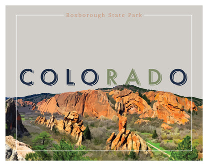 coloRADo - Roxborough State Park, Wall Art, Print Only (No Frame)