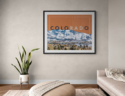 coloRADo - Steamboat Springs, Wall Art, Print Only (No Frame)